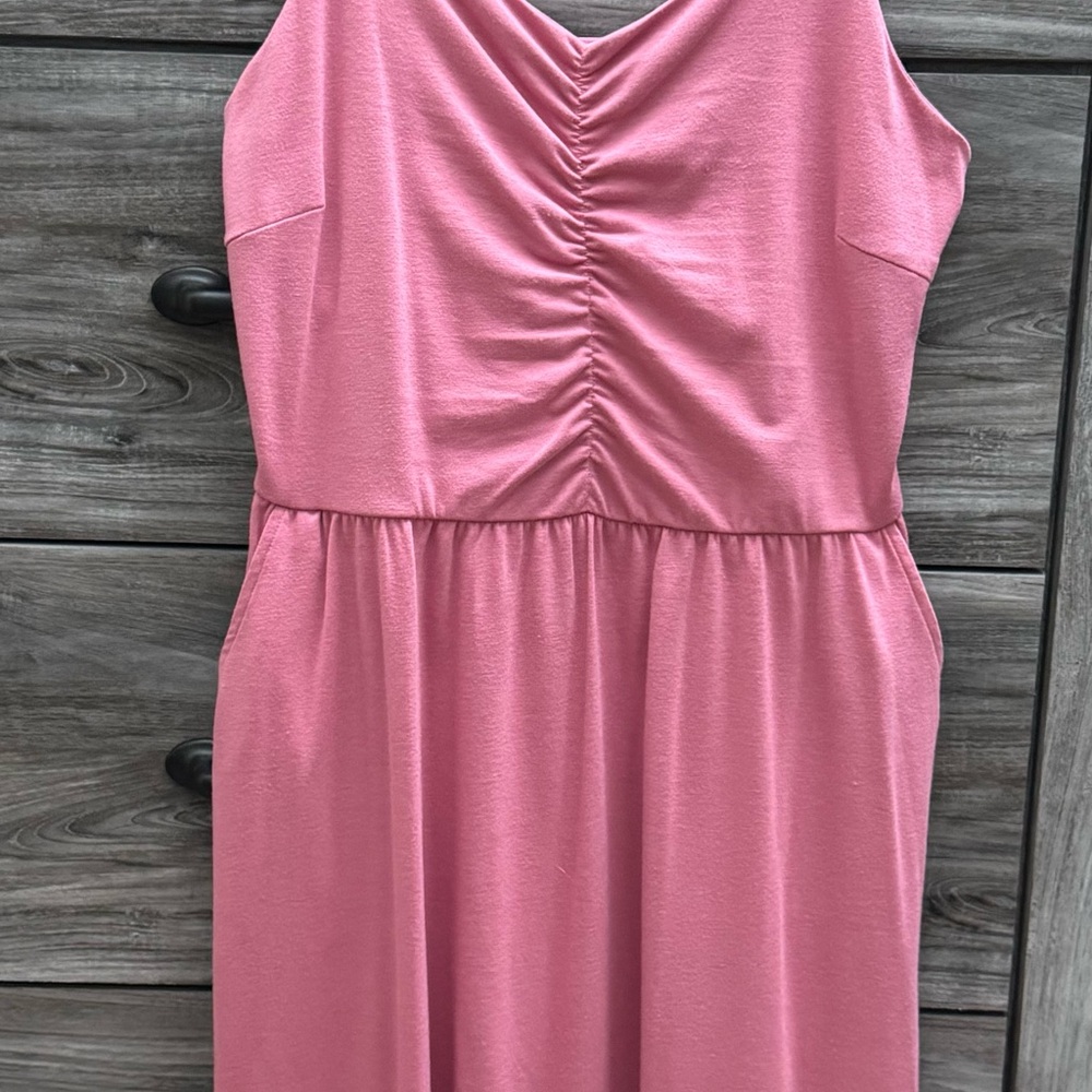 Pink Sleeveless Dress